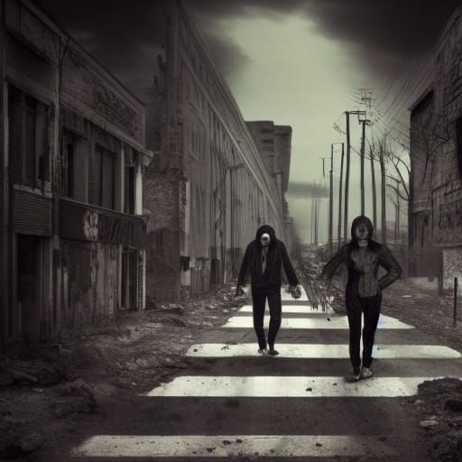 Broken People On A Desolate Derelict Road 14 AI Generated Artwork CI7bmdhcJSuBIbtnTIZt 4 34poz