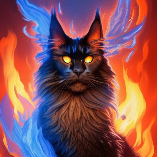 Firepaw / Firestar - AI Generated Artwork - NightCafe Creator