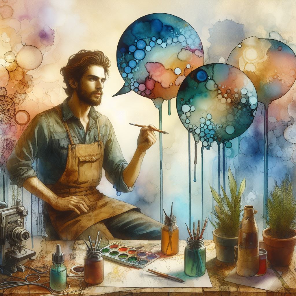 Art About Art Jam Images : Chat Bubbles