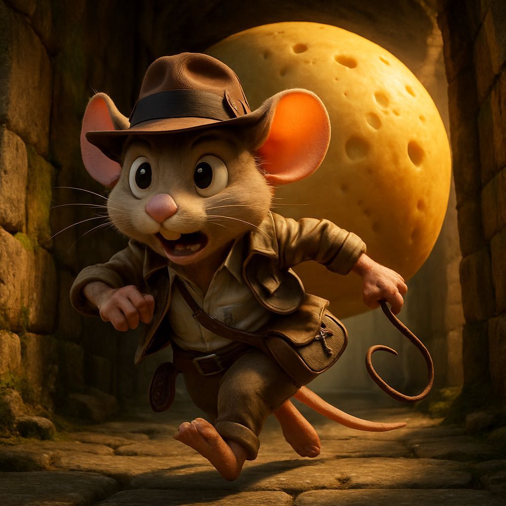 Raiders of the Lost Cheese  by @Doomfrog 