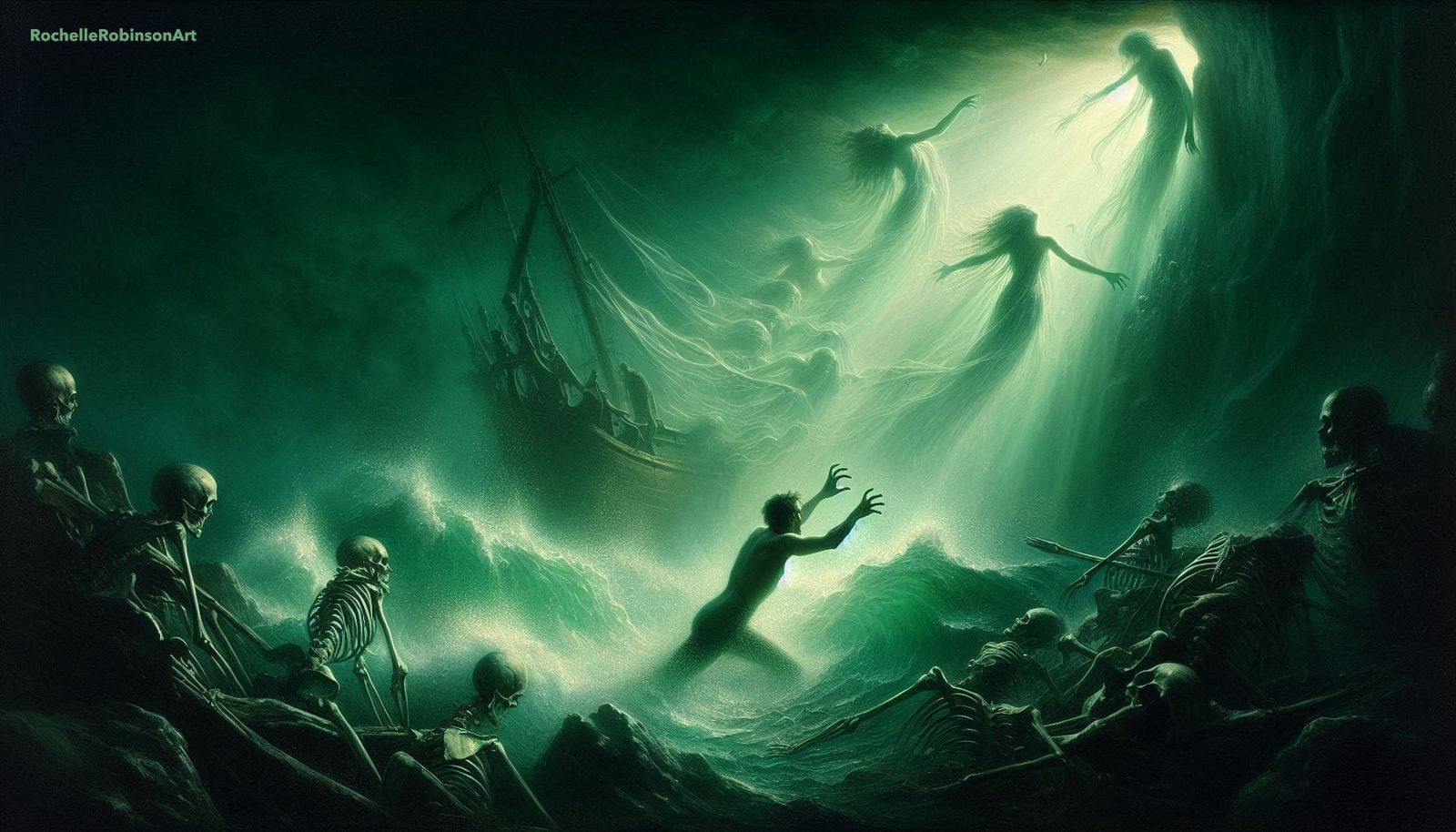 The Call Of The Sirens - Greek Mythology