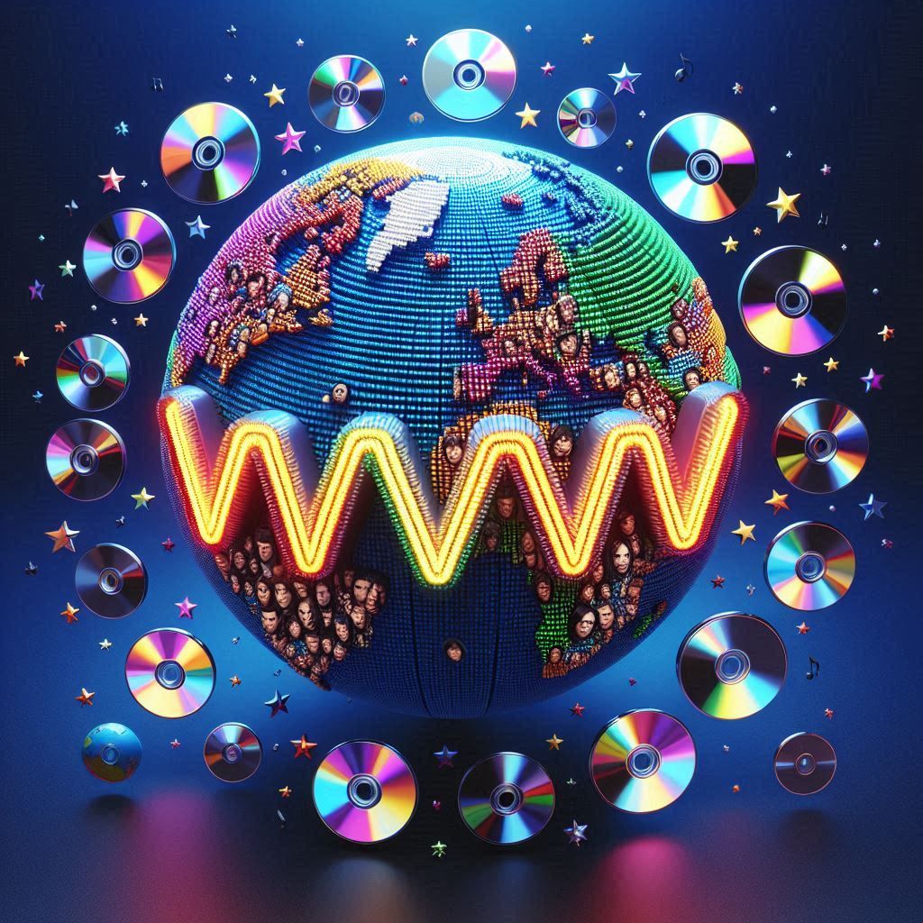 1990s.The World Wide Web and Compact Discs arrive  by @mementoMinnie