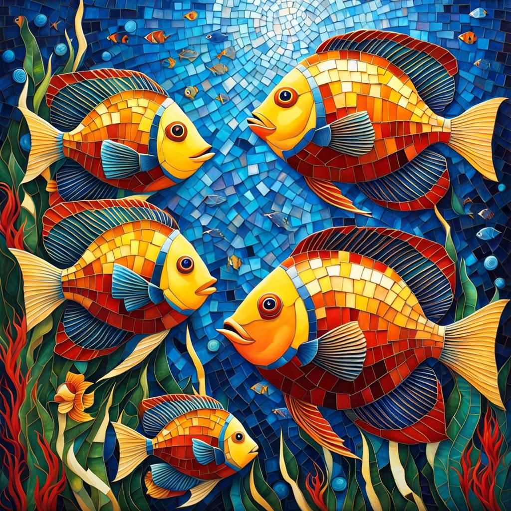 tropical fish  by @LIN