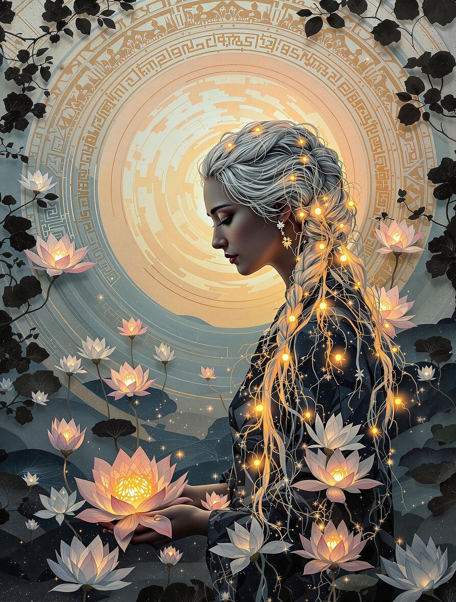 Nature speaks in stillness  by @Lofn AI