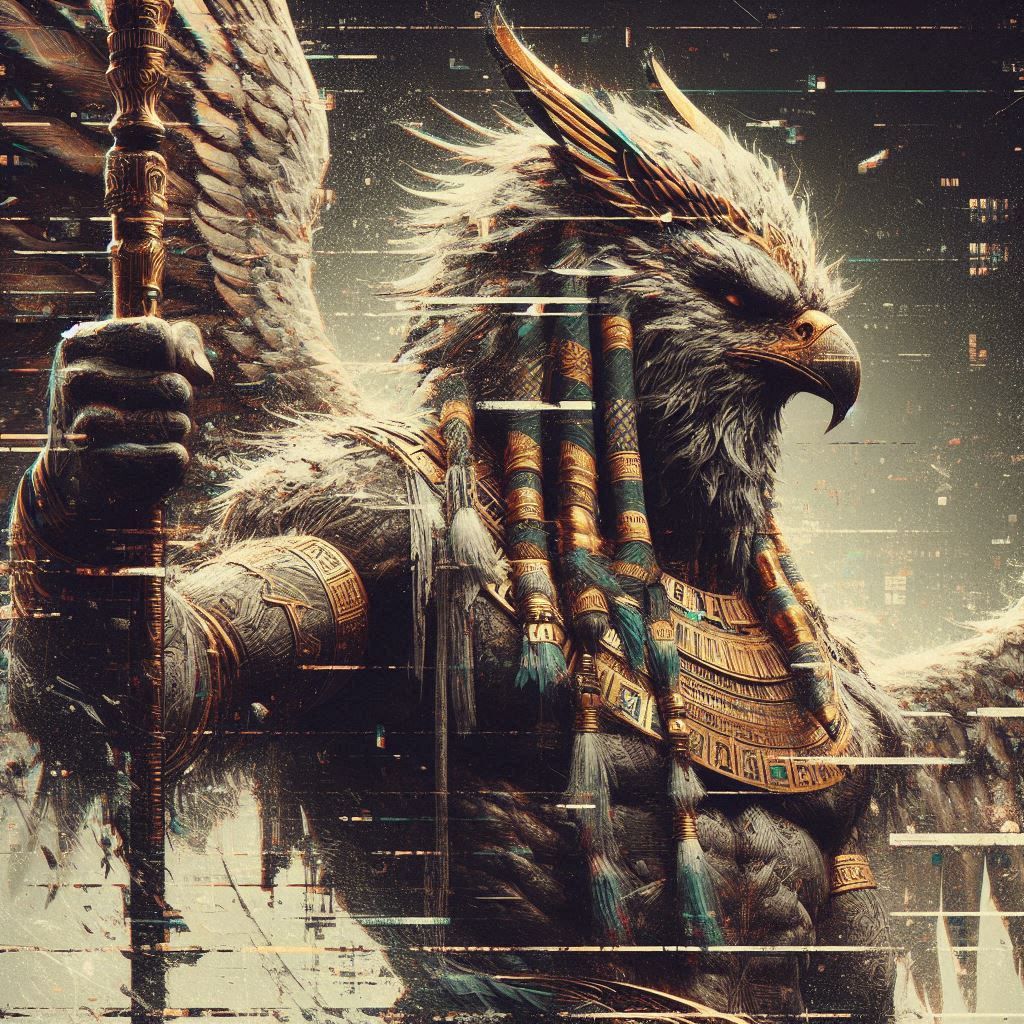 Mighty Horus   by @Lebowski
