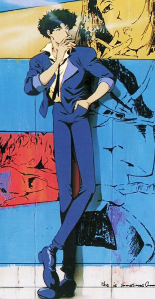 Spike Spiegel Bounty Hunter.