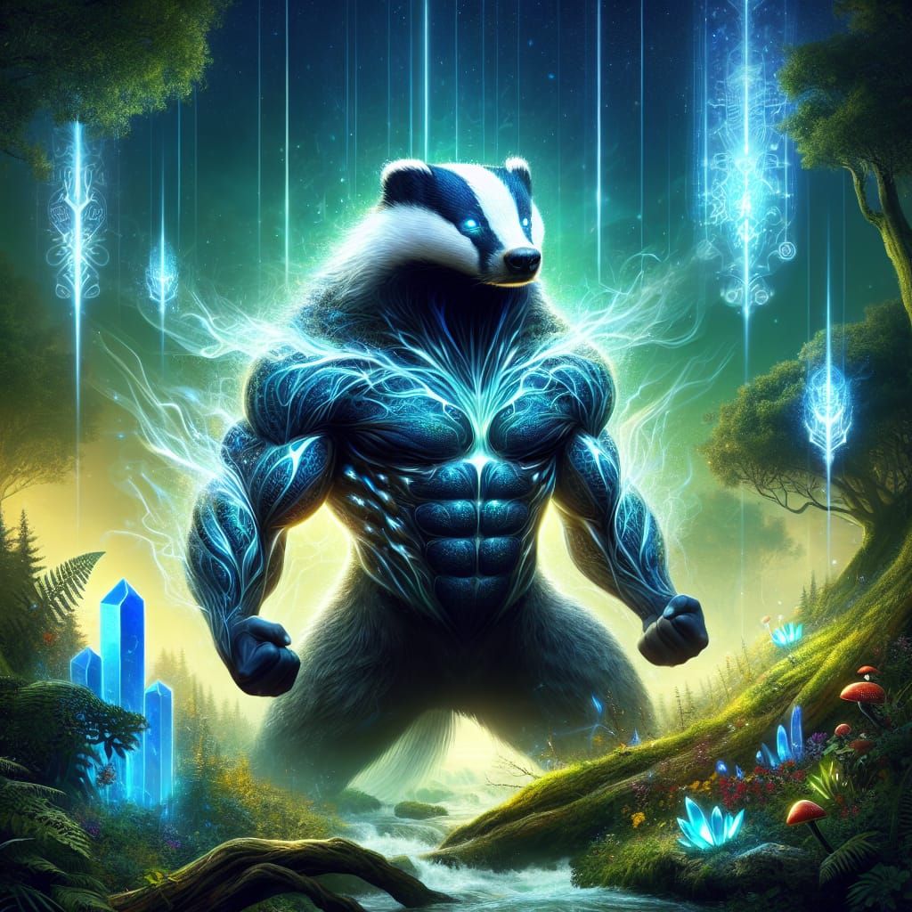 Mystic Badger Warrior