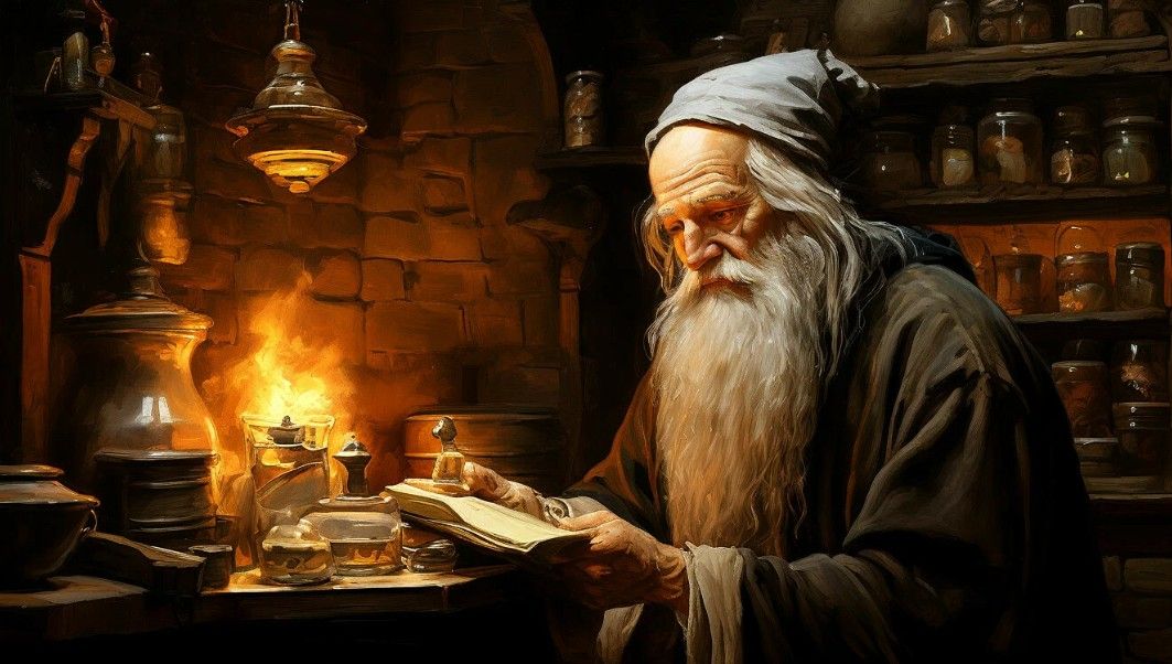 Старый аптекарь...