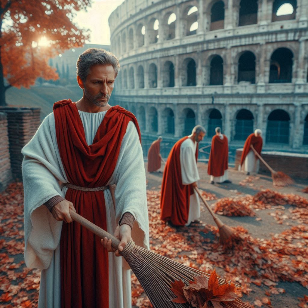 The Fall of the Roman Empire  by @tttggg