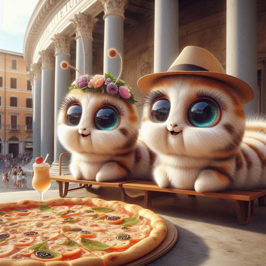 Pizza Break at Pantheon Rome