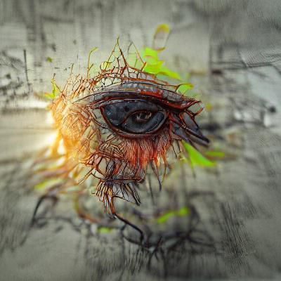 Cracked eyes overflow