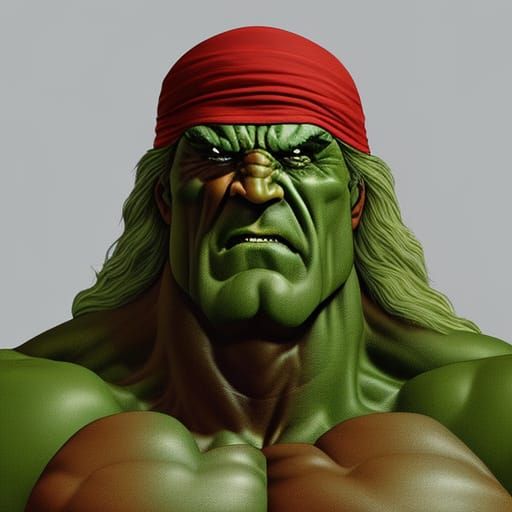 hulk hogan as the hulk