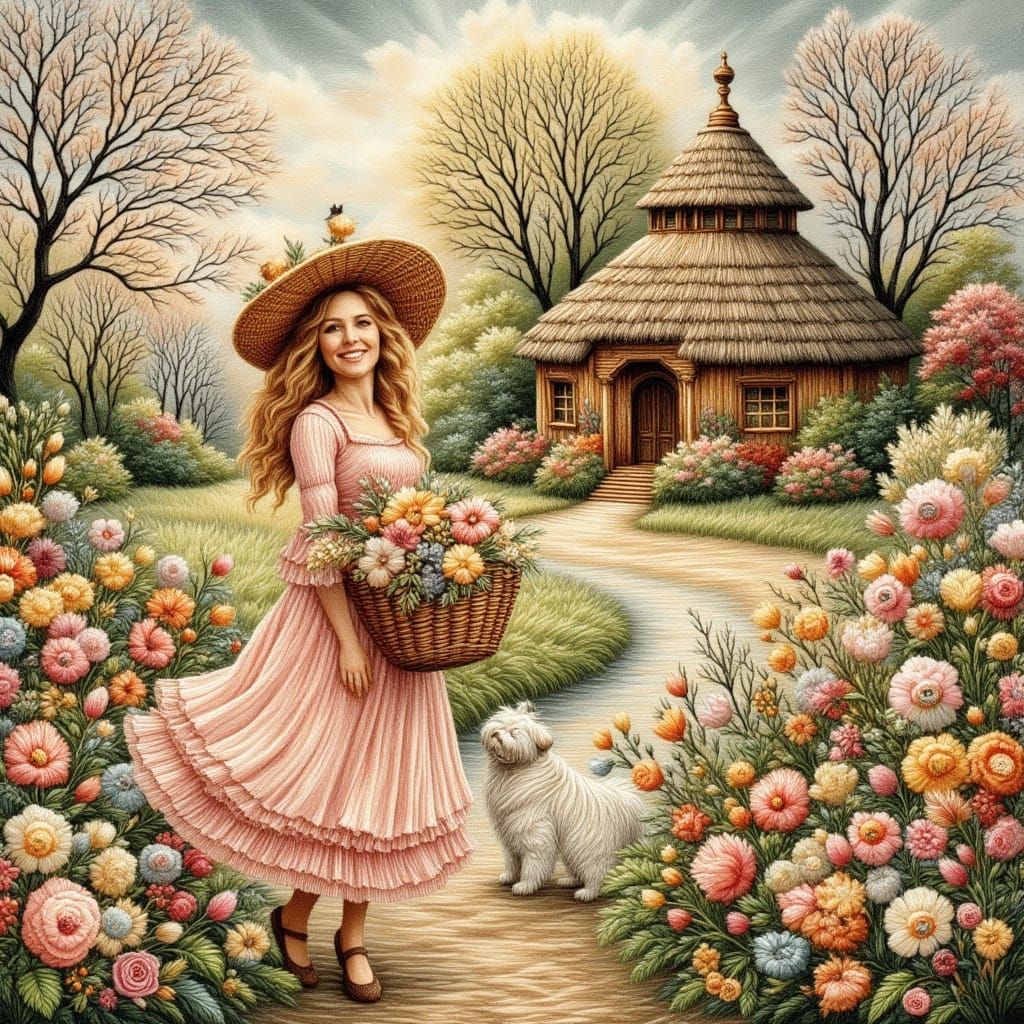 <lora:Oil paint color ink:1.0> 