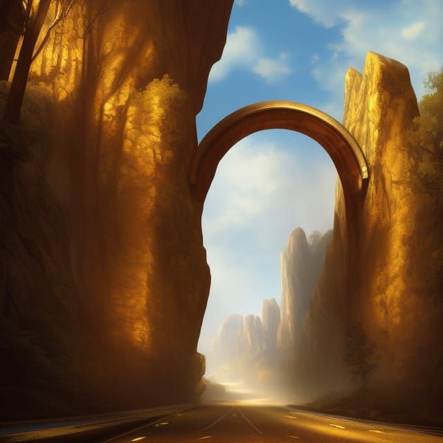 The Arch in the Road