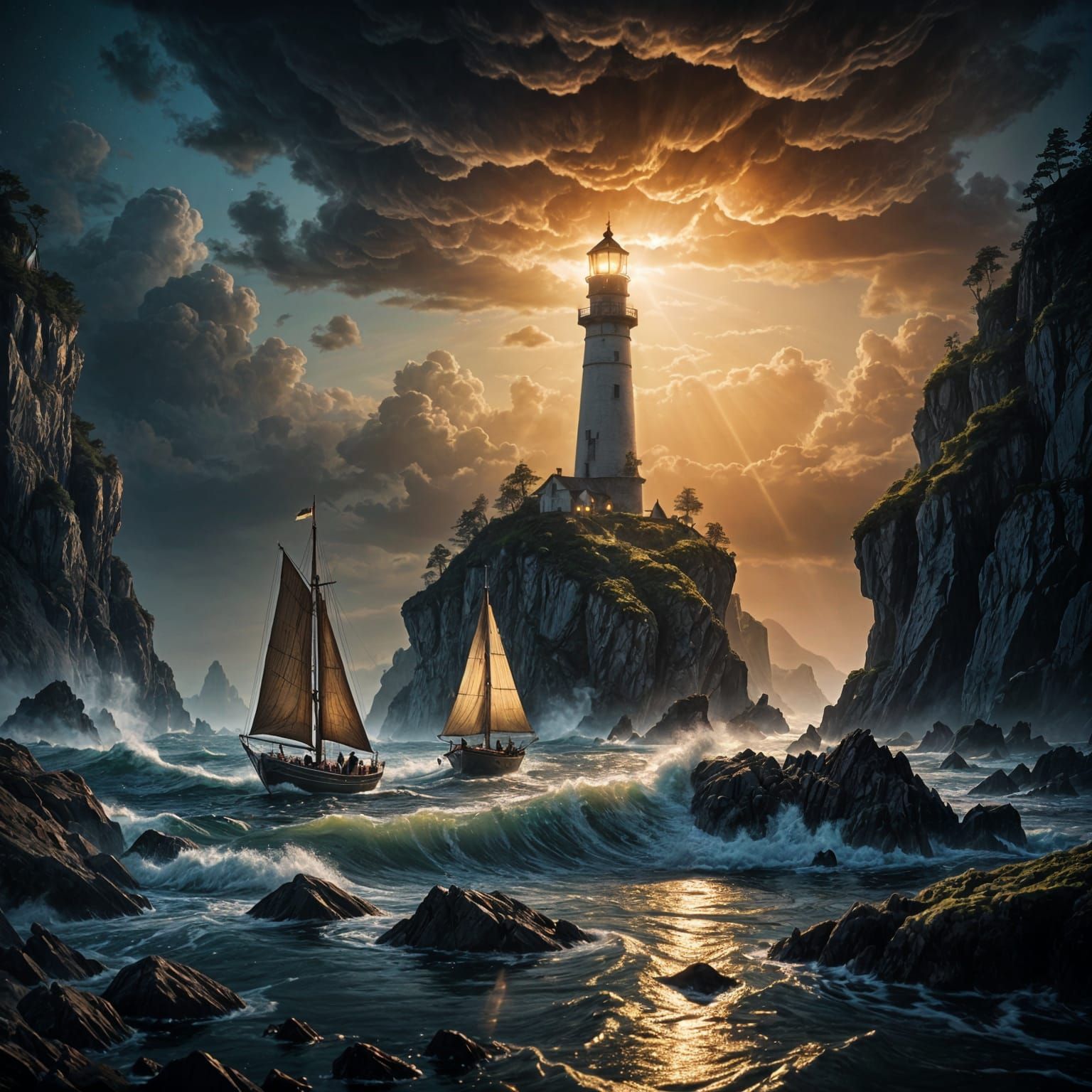 The Lighttower  by @GoosebumpArt