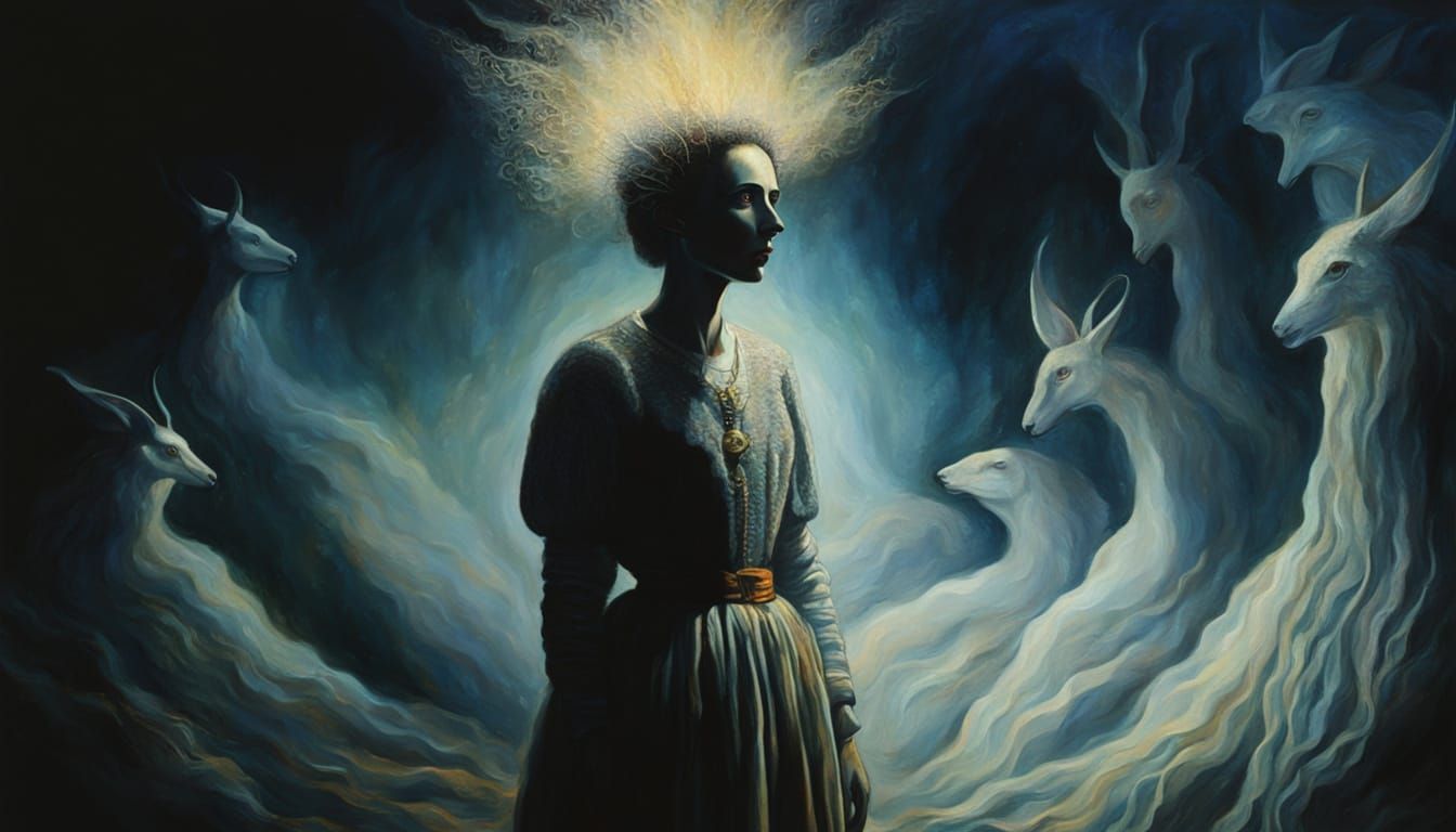 Priests of an unknown cult 