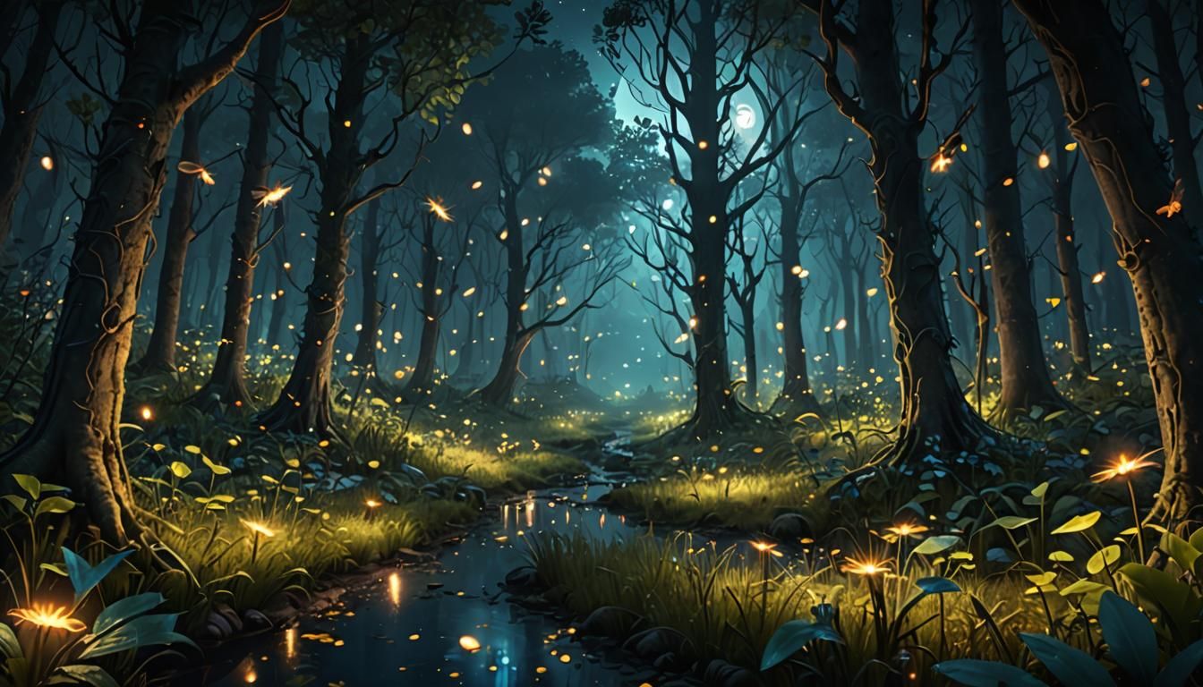 The Fairy Grove - AI Generated Artwork - NightCafe Creator