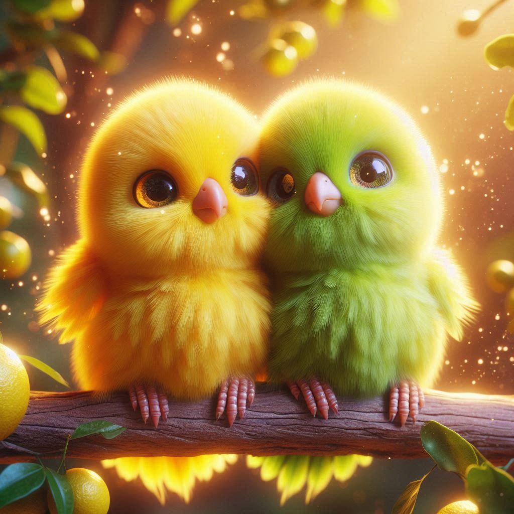 lemon and lime parrots