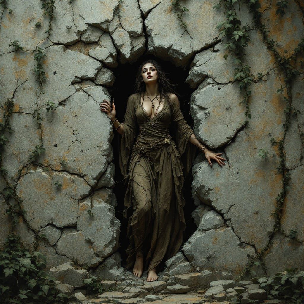 .A wall...  by @Daria Ka