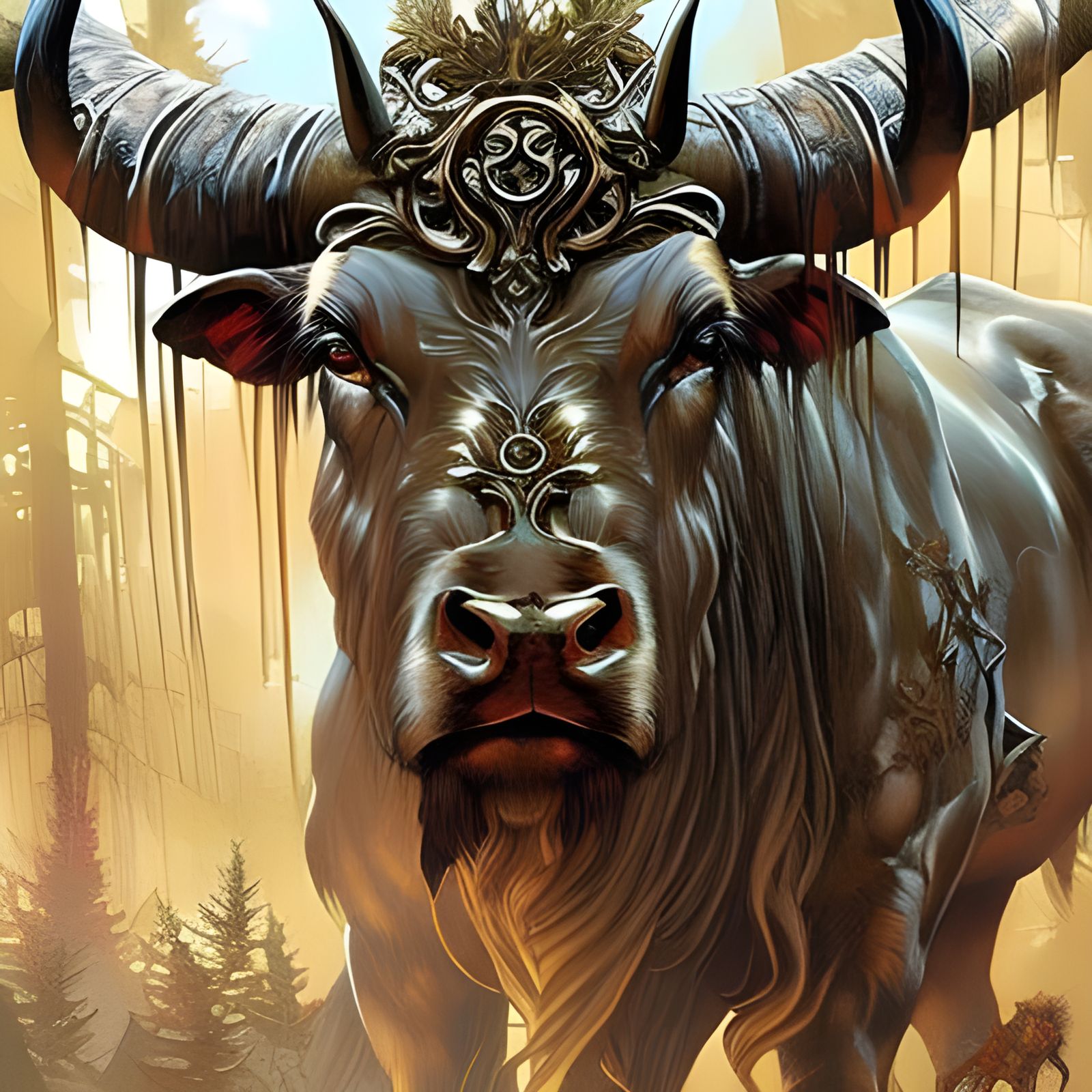 Bronze Buffalo  by @Jko88