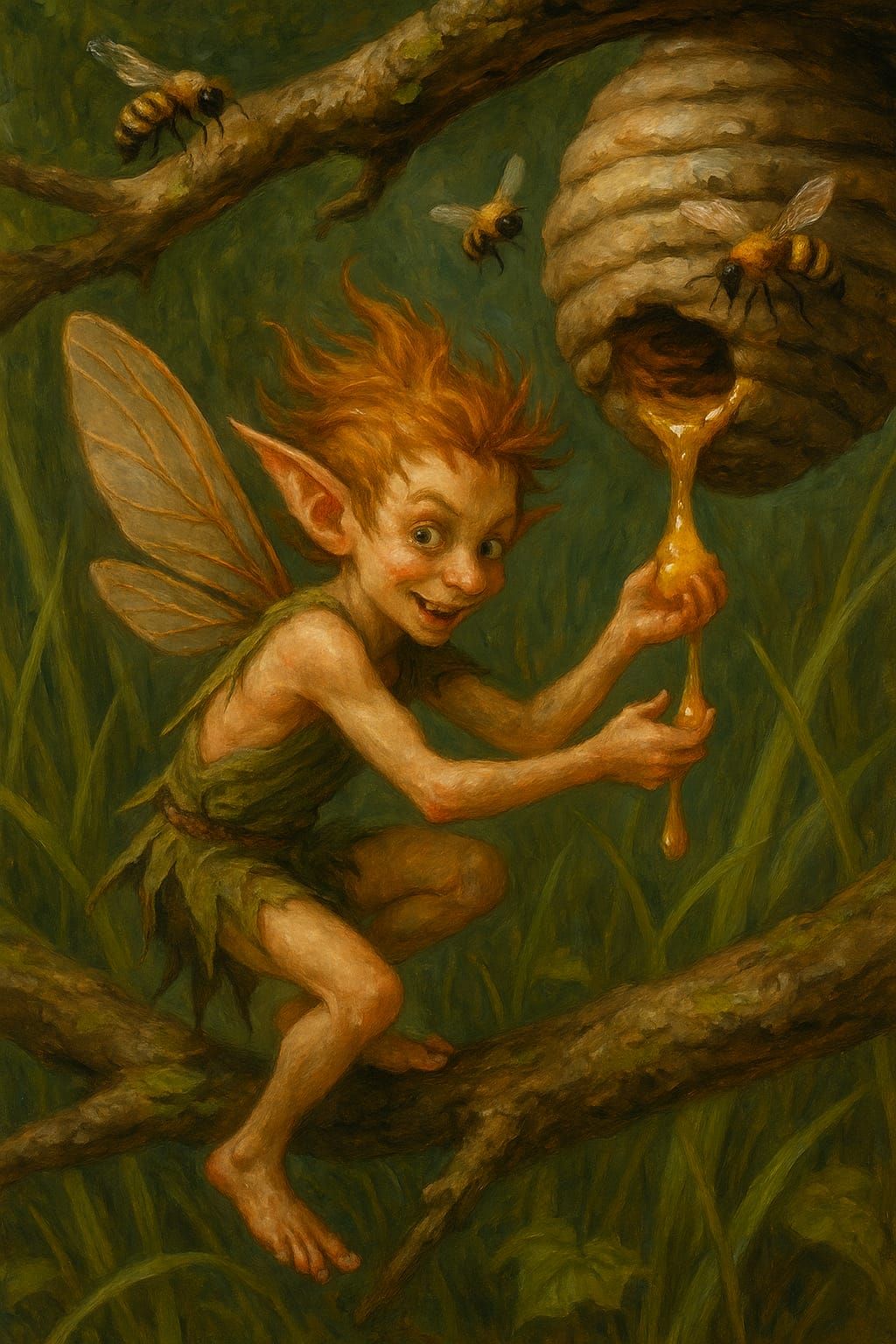 Grundle Dork the honey stealing Pixie