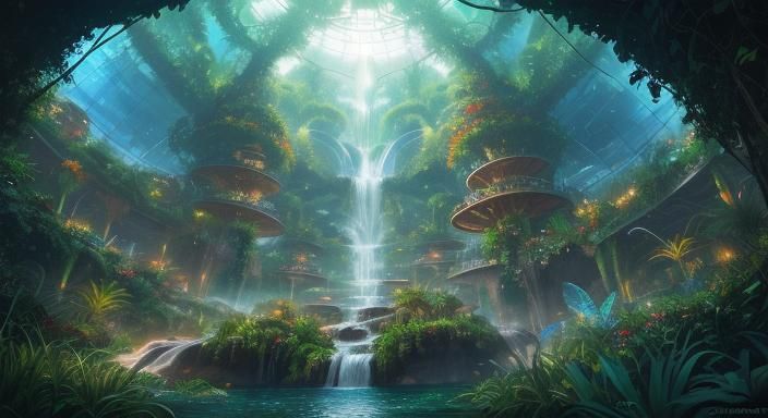 Bio-Dome Oasis Metropolis v4