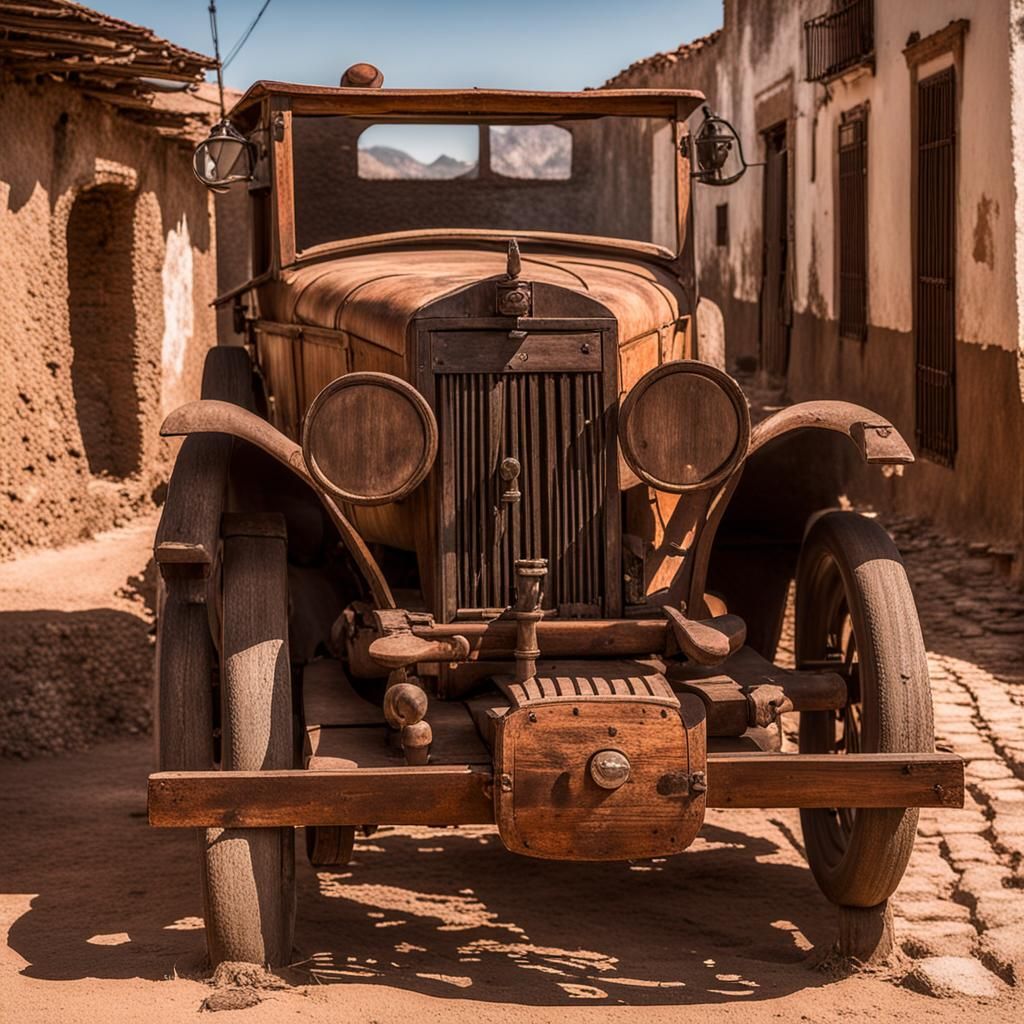 Vehiculo antiguo  by @GER