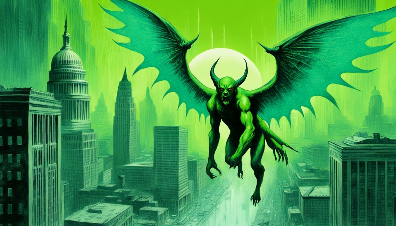 In flight,demon other worldly (lime aqua:1.3)toned+(parasiti...