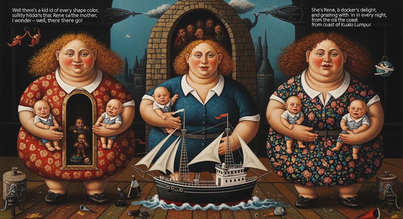 Dockside Mothers (0 likes)  by @Billy Ruffian