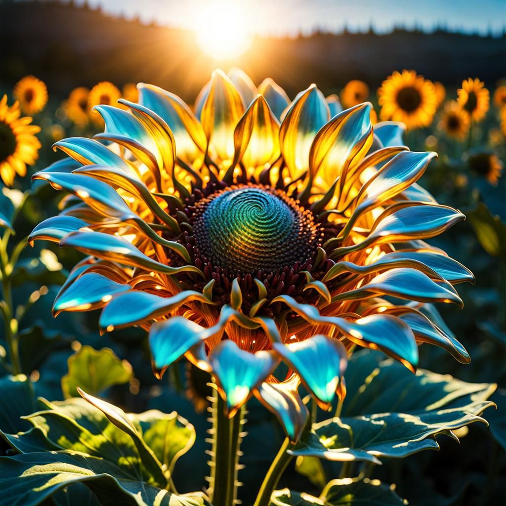 Solar flower  by @Plats