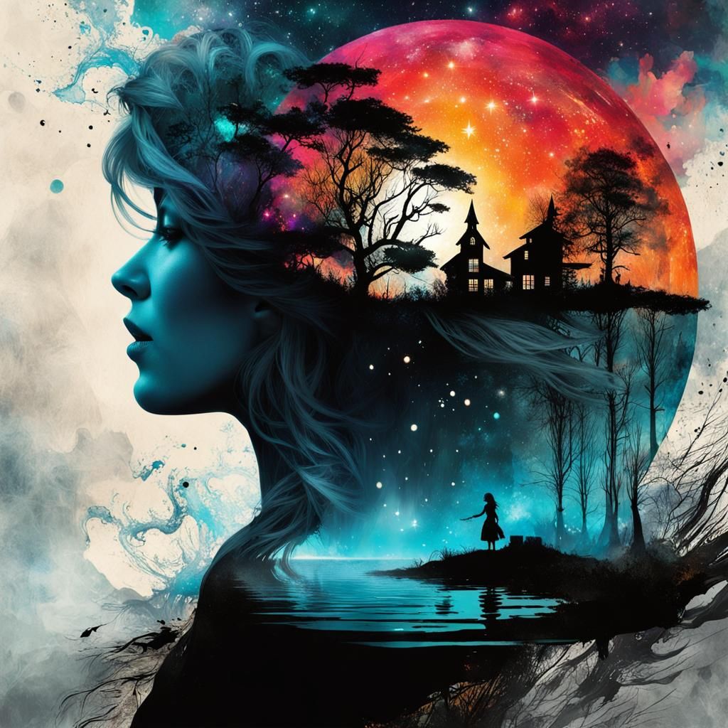 Divided Mind  by @MistyCrystal