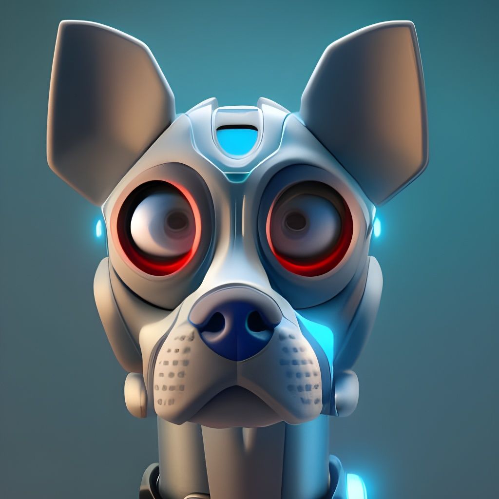 Robodog wants a snack (probably batteries)