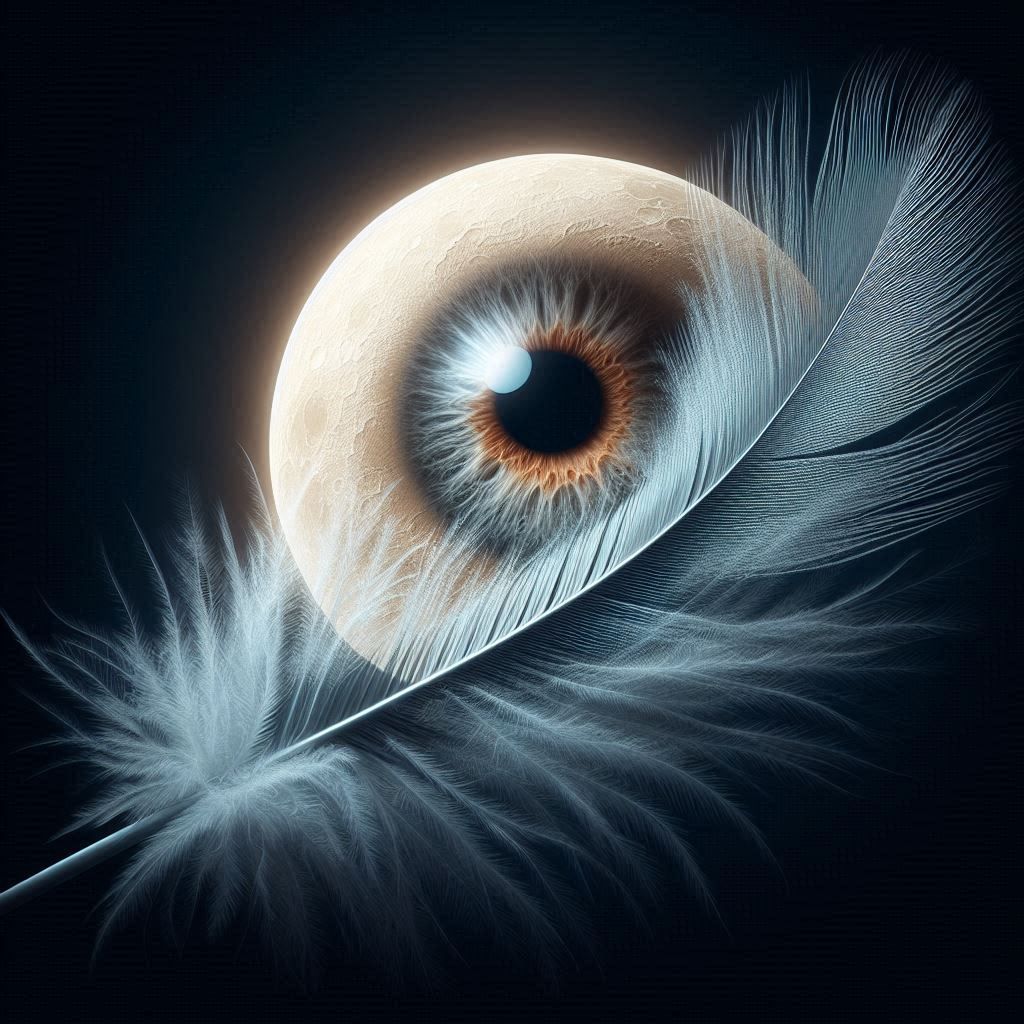 The eye and the feather - 14