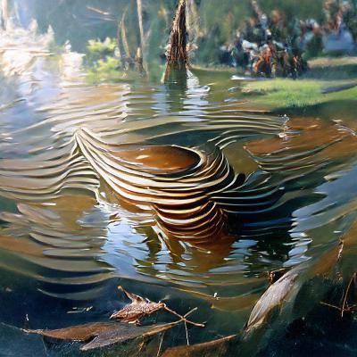 Ripples in the pond