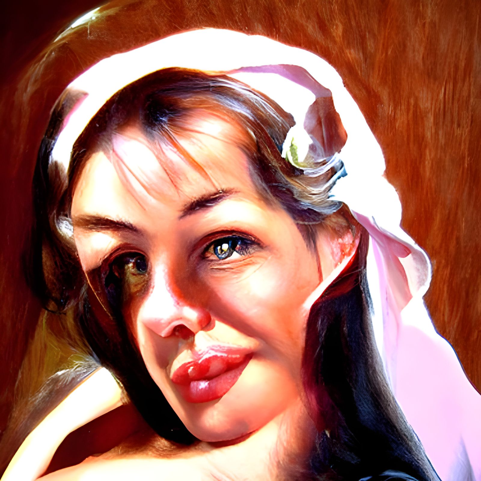 Portrait of a Beautiful Lady