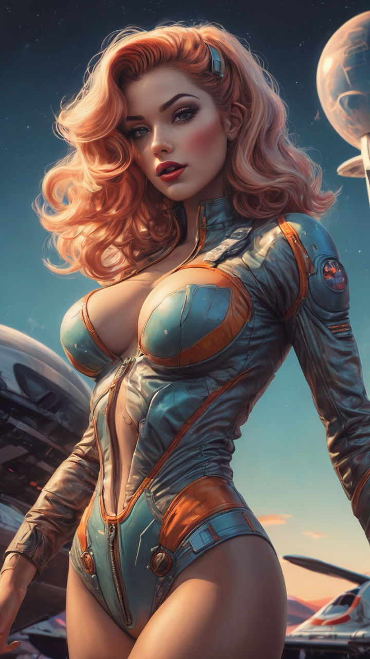 Vintage Retro Pin Up