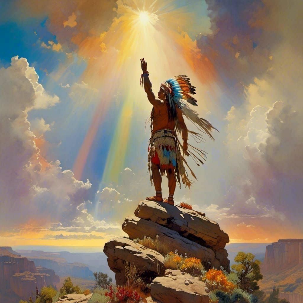 To Reach The Great Spirit In Prayers