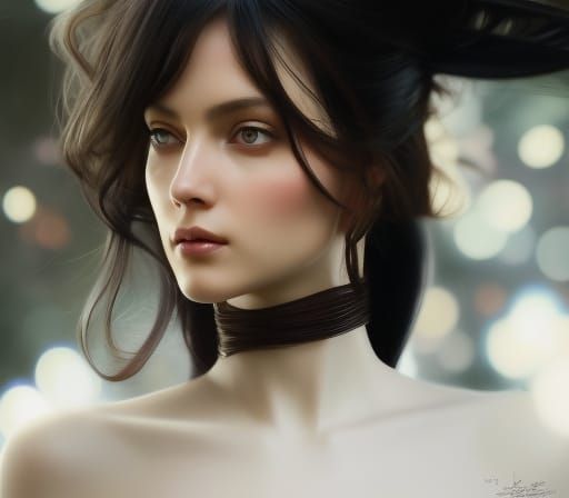 Black choker