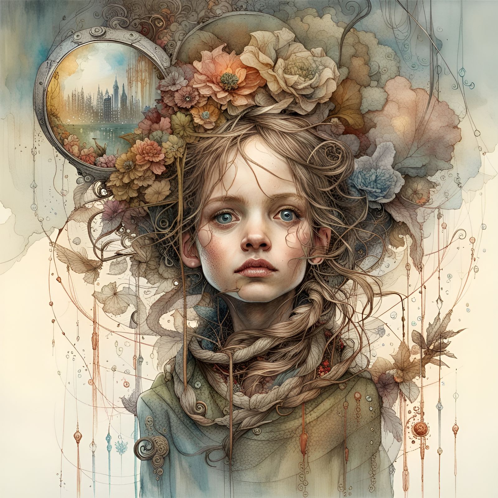 Parallel universe   by @Mr Doodle