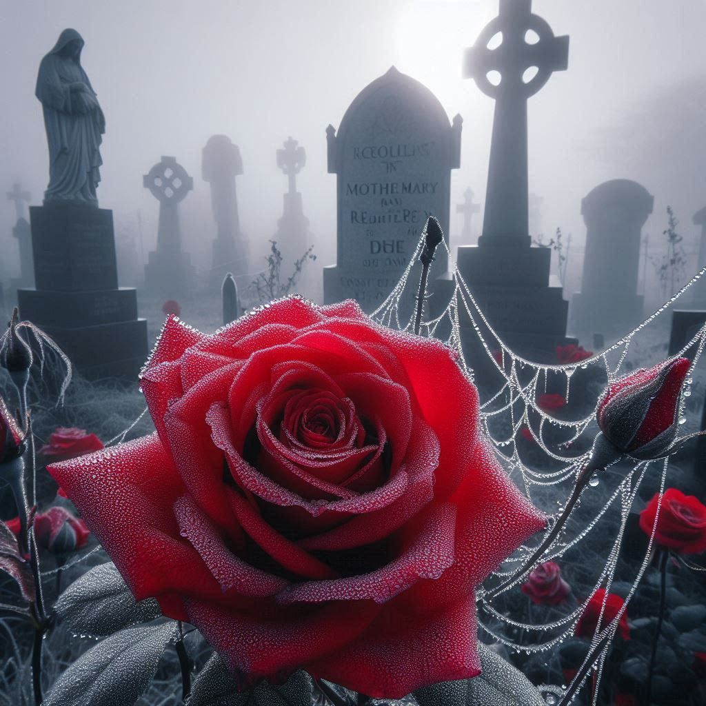 Misty Cemetery