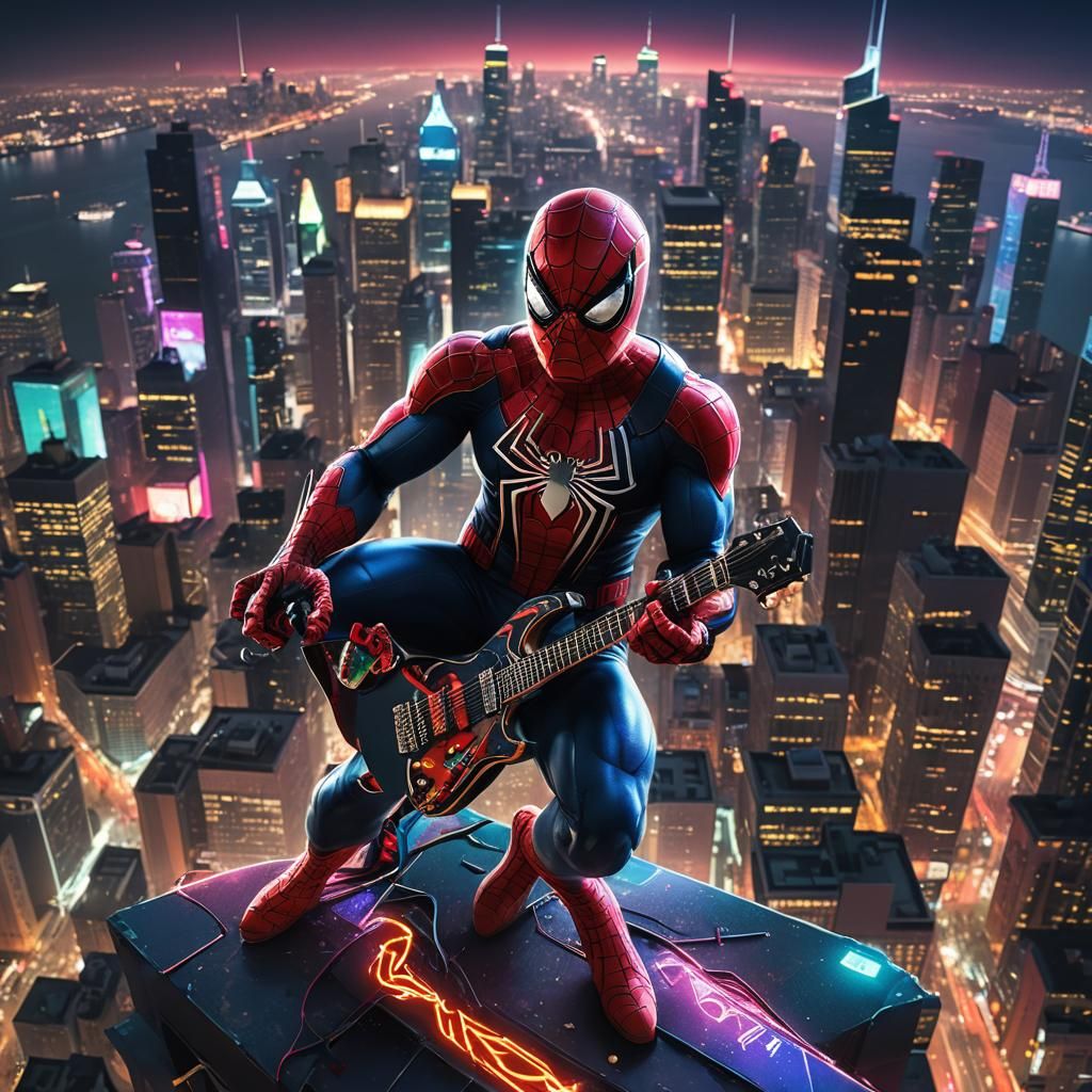 Spiderman - AI Generated Artwork - NightCafe Creator