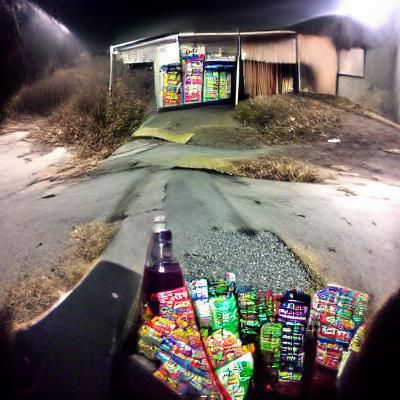 That one time behind the convenience store