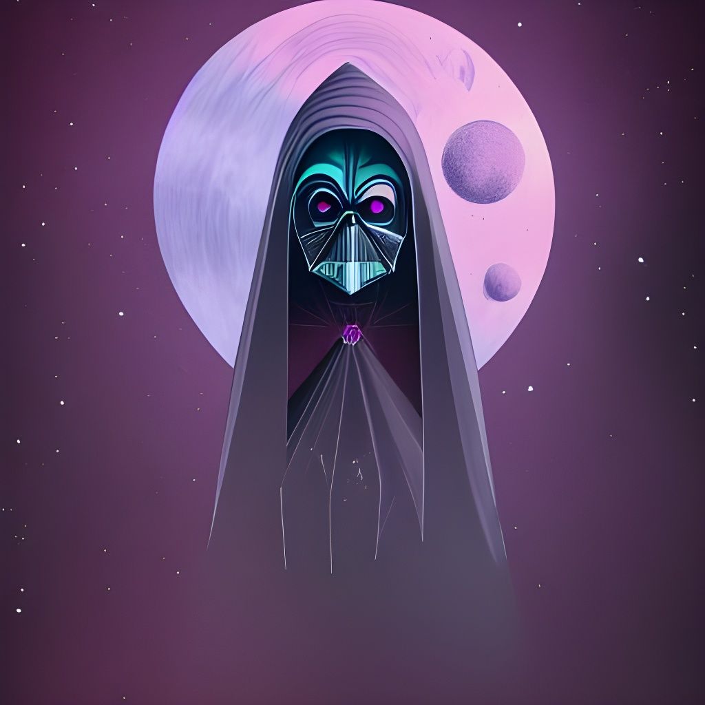 The Moon Sorcerer - AI Generated Artwork - NightCafe Creator