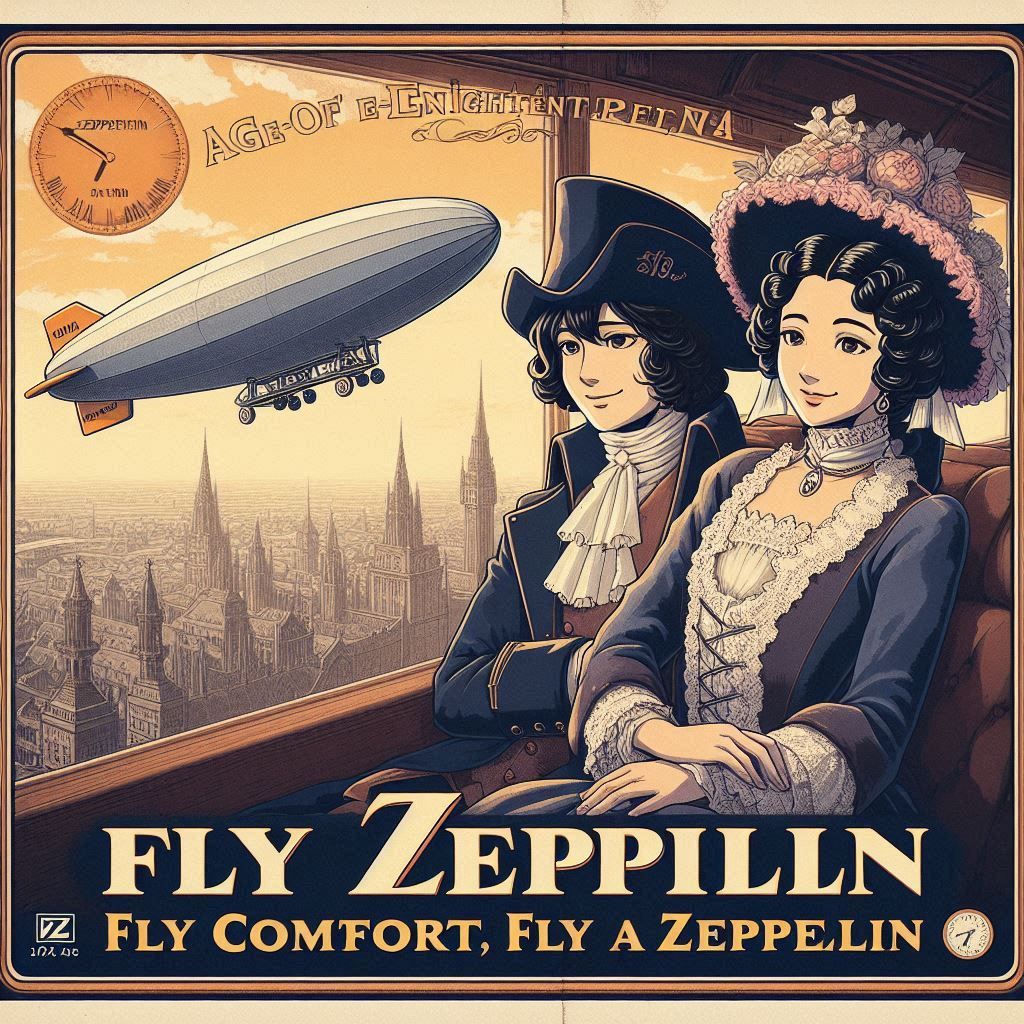 Vintage Zeppelin Advertisement
