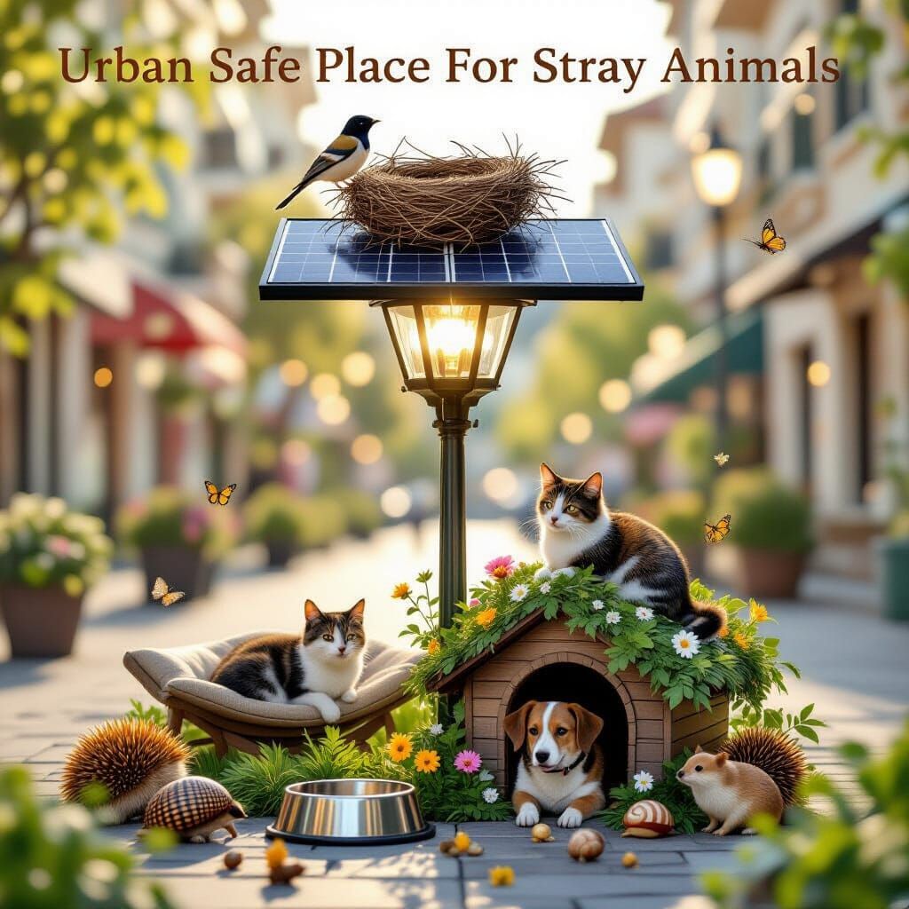 Креирај соларна светилка - photovoltaic, бандера со куќарка ...