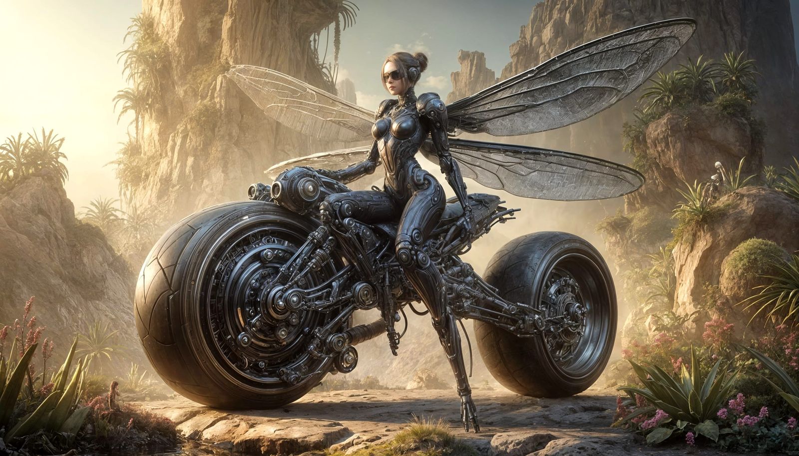 Alien Winged Rider