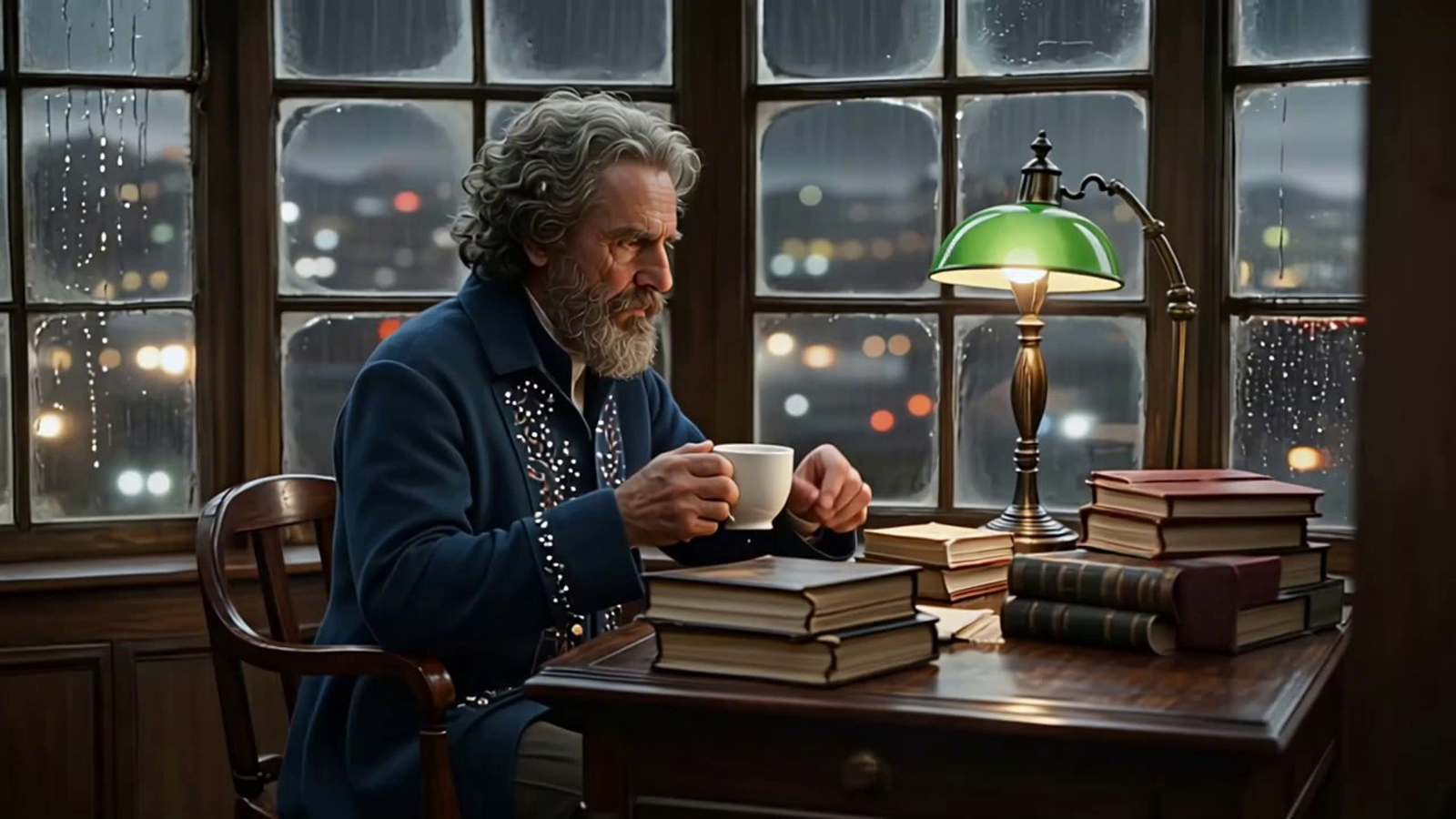 Ein exzentrischer älterer Herr