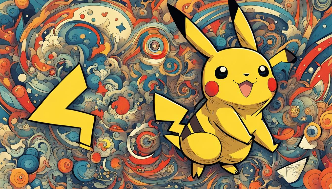 Pikachu, Kids book illustration