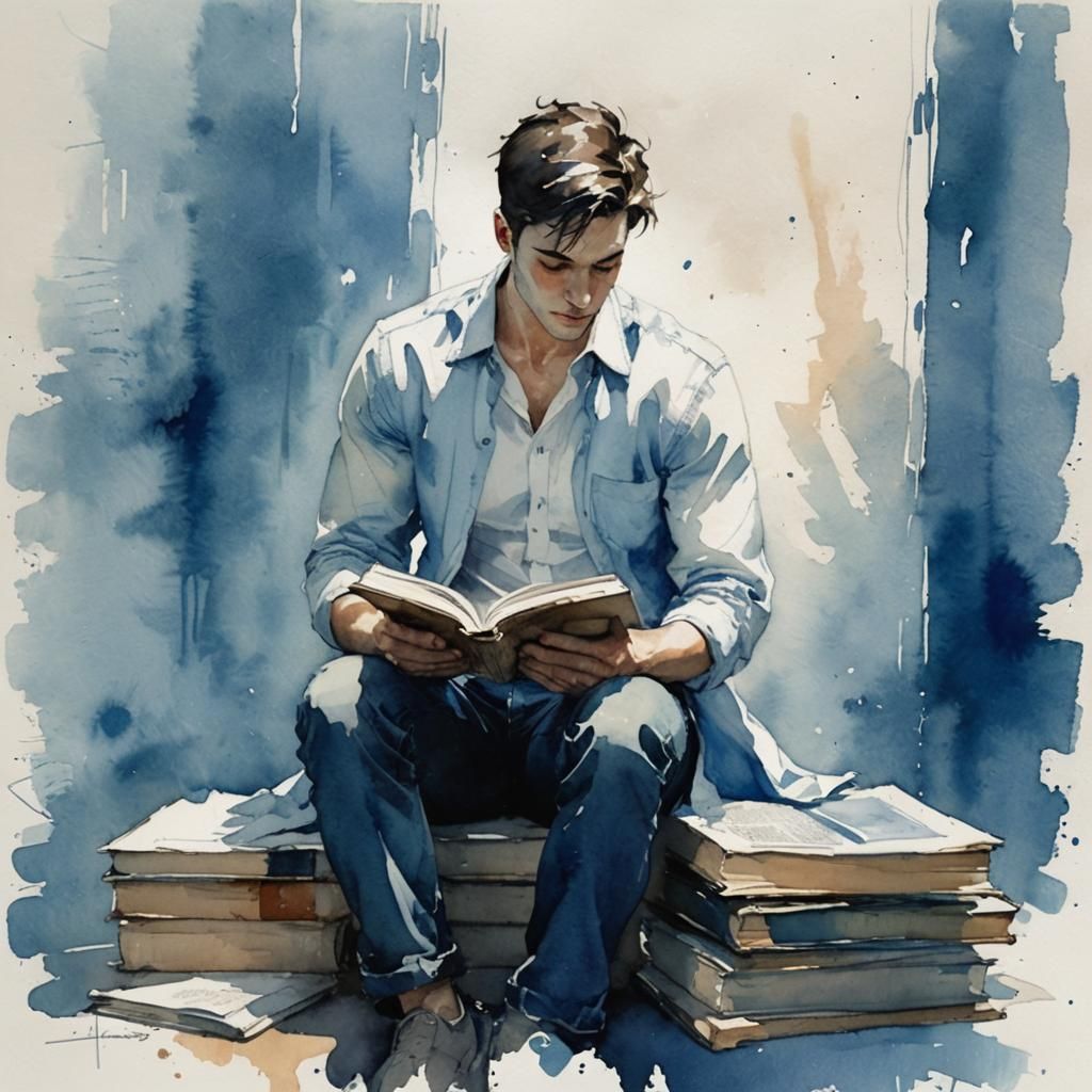 .... out from a book.
