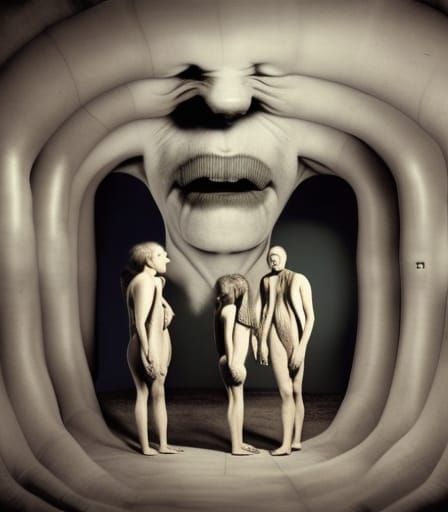 Surreal Baby in Funhouse: Stop Motion Dreamscape